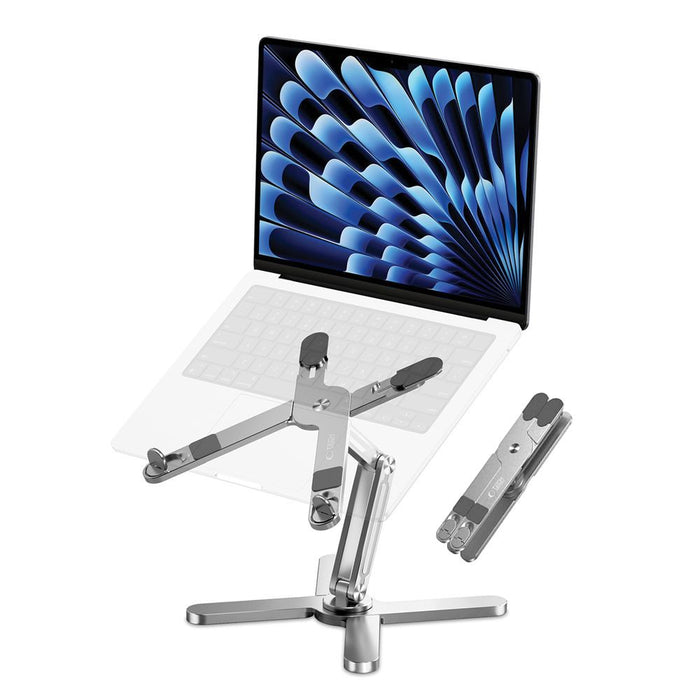 Tech-Protect ULS200 universal stand for laptops up to 16" - silver