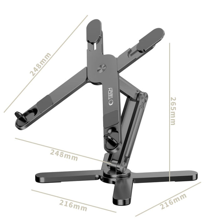 Tech-Protect ULS200 universal stand for laptops up to 16" - gray
