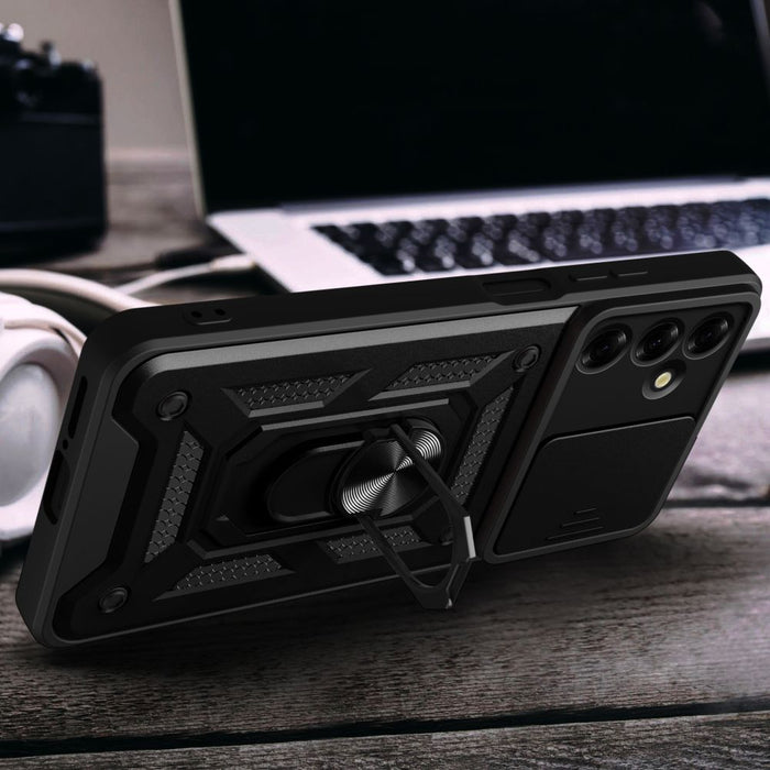 Tech-Protect Camshield Pro Case for Samsung Galaxy M35 5G - Black
