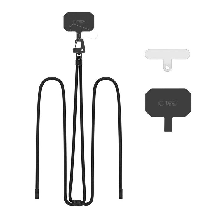 Tech-Protect C5S Rope Crossbody Strap Leash - Black