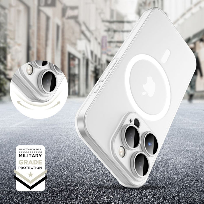 Tech-Protect MagSlim MagSafe Case for iPhone 16 Pro - White