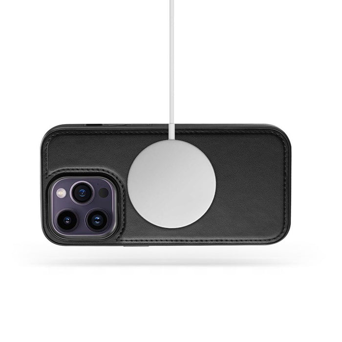 Tech-Protect Wallet MagSafe case with wallet for iPhone 16 - black