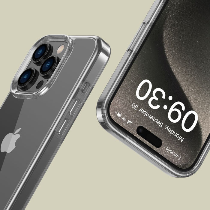 Tech-Protect FlexAir Hybrid Case for iPhone 16 Pro - Clear