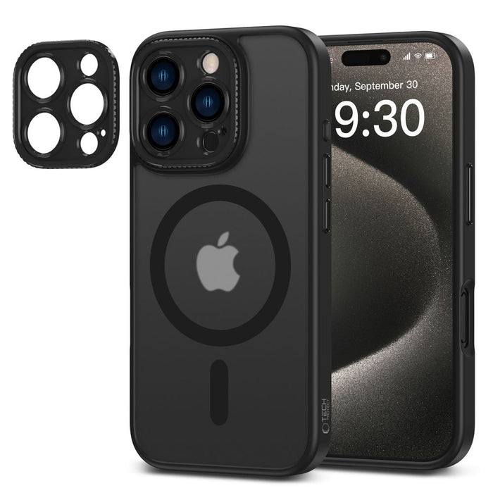 Tech-Protect MagCam MagSafe iPhone 16 Pro Case - Semi-Transparent
