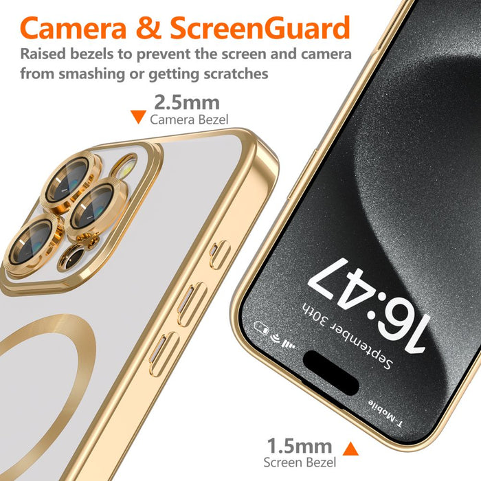 Tech-Protect MagFlex MagSafe Case for iPhone 16 Pro Max - Gold