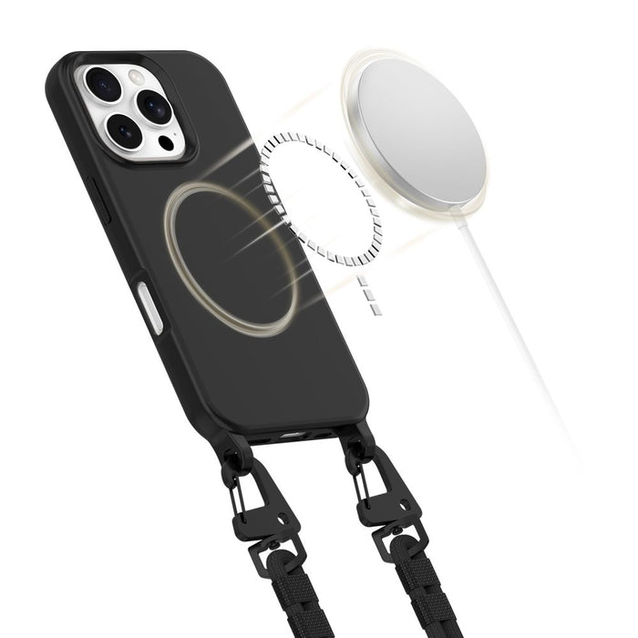 Tech-Protect MagNecklace MagSafe Case for iPhone 16 Pro Max - Black