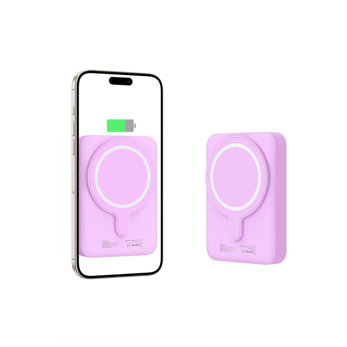 Tech-Protect LifeMag MagSafe PB11 10000mAh Power Bank - Pink