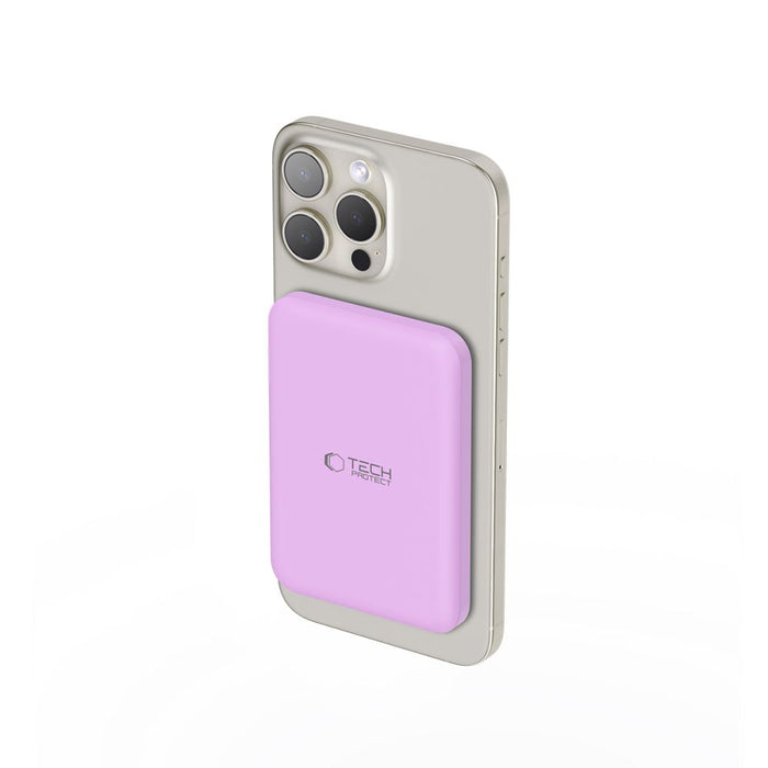 Tech-Protect LifeMag MagSafe PB10 5000mAh Power Bank - Pink