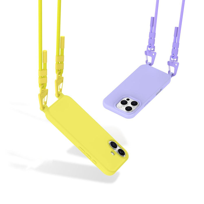 Tech-Protect MagNecklace MagSafe iPhone 15 Pro Case - Yellow