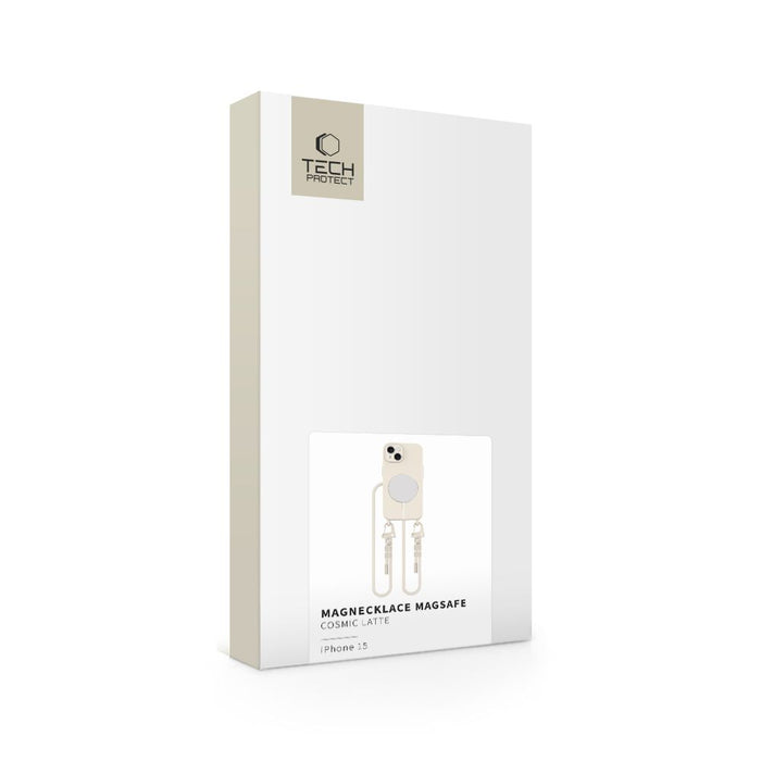 Tech-Protect MagNecklace MagSafe iPhone 15 Case - Beige