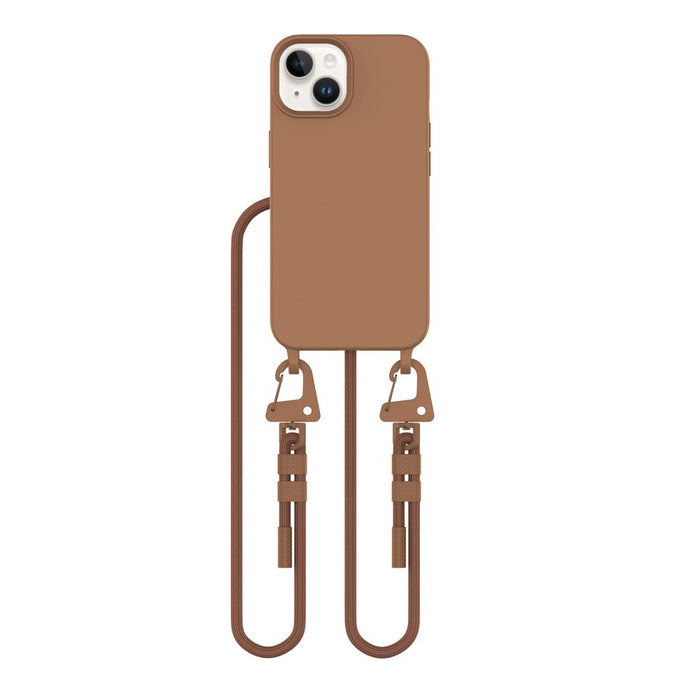 Tech-Protect MagNecklace MagSafe iPhone 15 Case - Brown