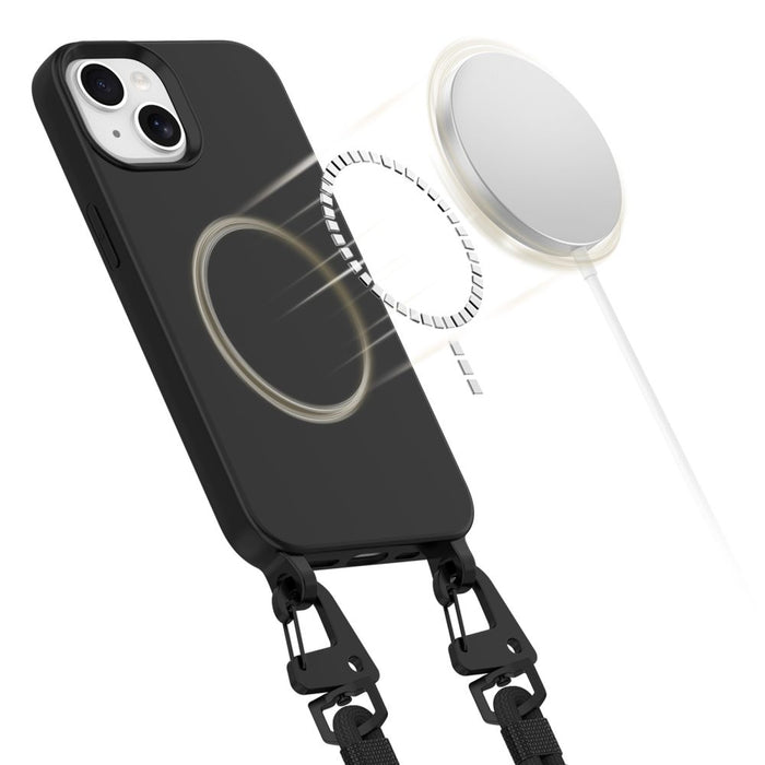 Tech-Protect MagNecklace MagSafe iPhone 14 Case - Black