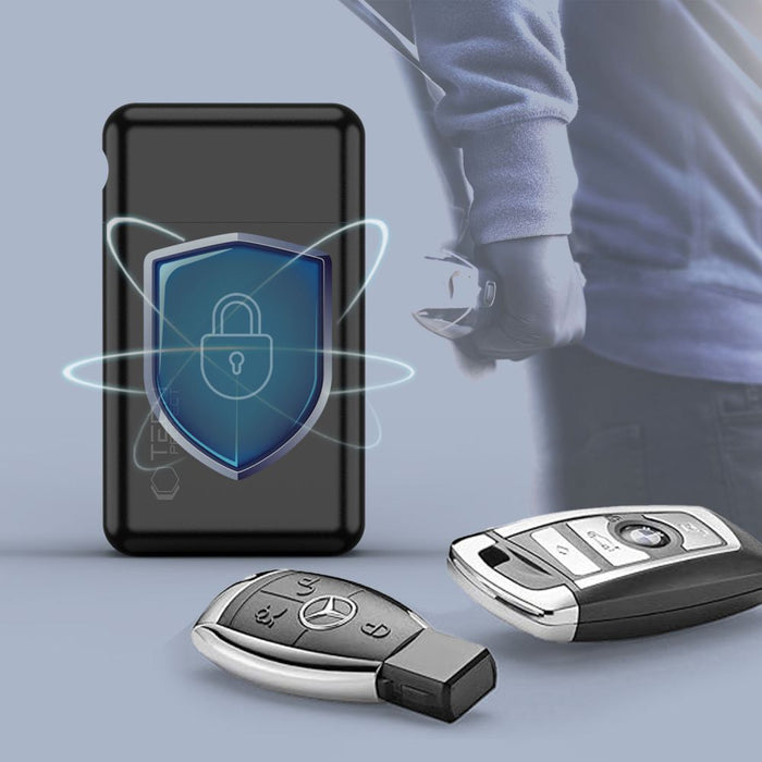 Tech-Protect KLR200 Metal Car Key Case RFID Blocking - Black