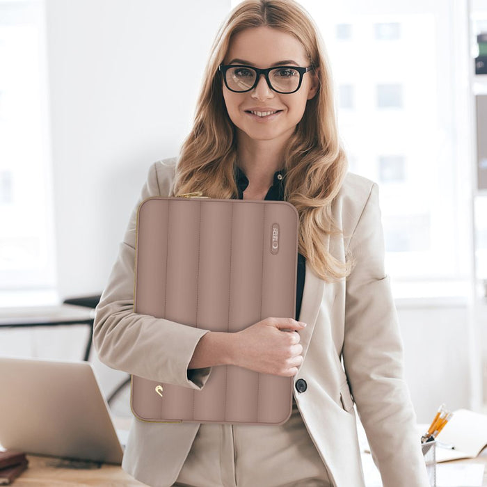 Tech-Protect Puffy 15-16" Laptop Bag - Brown