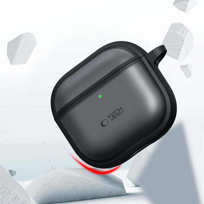 Tech-Protect Slim Hook Case for AirPods 4 - Black