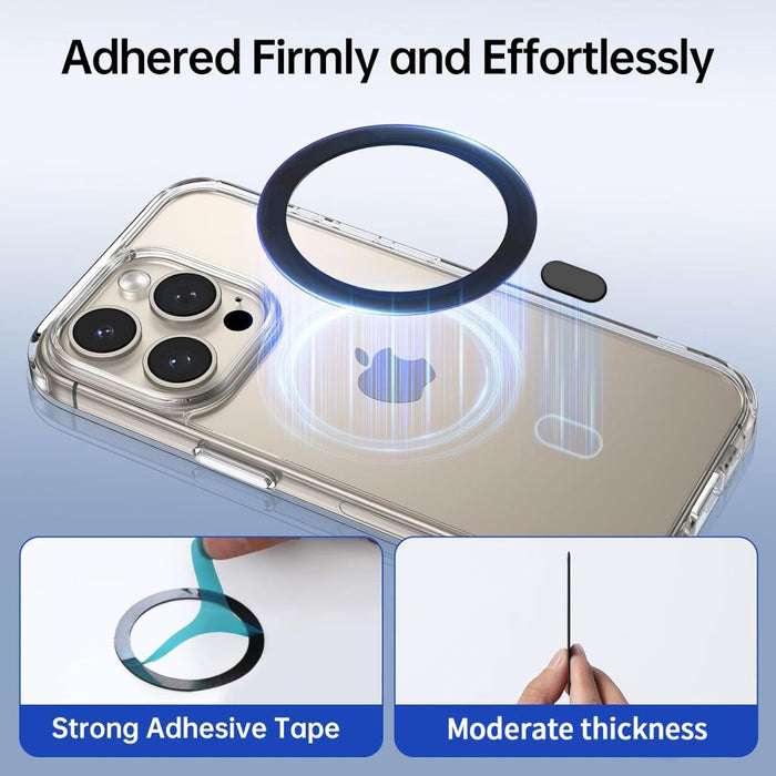 Ring Tech-Protect MMP-100 with MagSafe (2 pcs.) - white - black