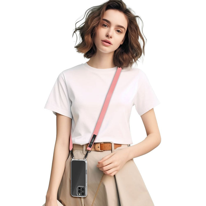 Tech-Protect C65 Rope Crossbody Leash - Pink