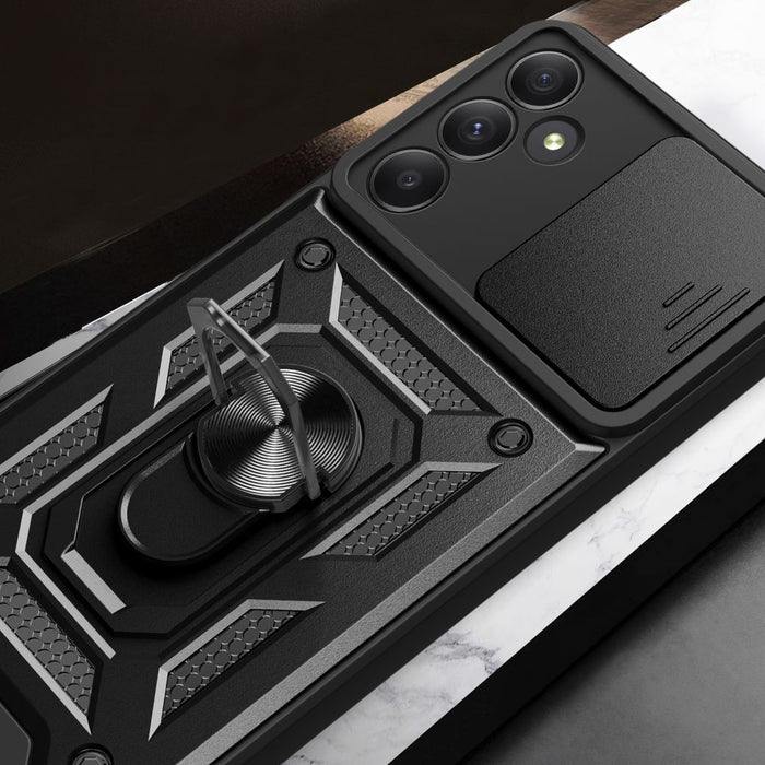 Tech-Protect CamShield Pro Case for Samsung Galaxy S24 FE - Black