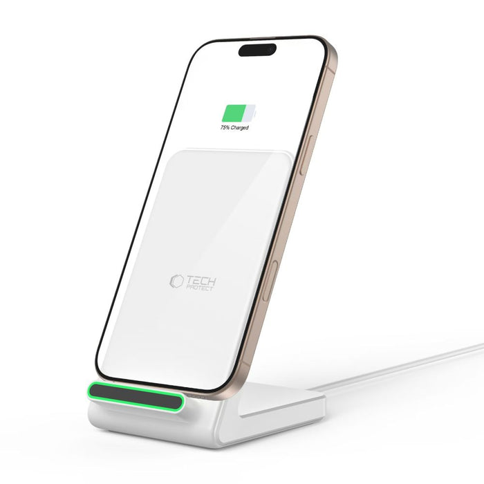 Tech-Protect QI15W-A40 wireless charger - white