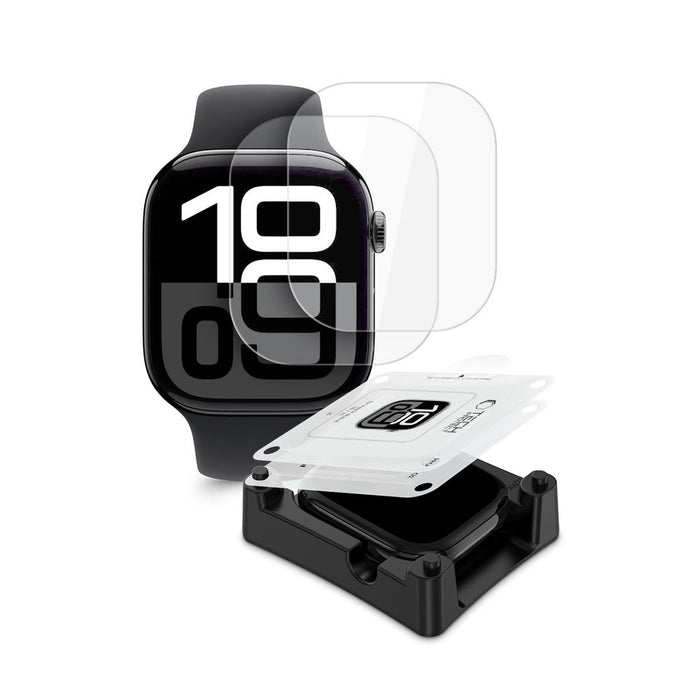 Tech-Protect Supreme Hydrogel Film Set 2-pack for Apple Watch 10 42 mm - transparent