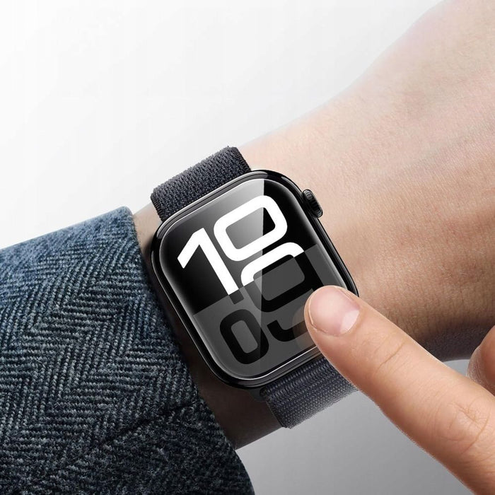 Tech-Protect Supreme Hydrogel Film Set 2-pack for Apple Watch 10 42 mm - transparent
