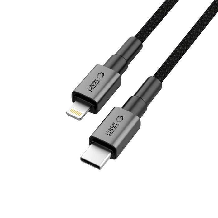 Tech-Protect Ultraboost DNA USB-C / Lightning PD27W/3A cable 200 cm - gray