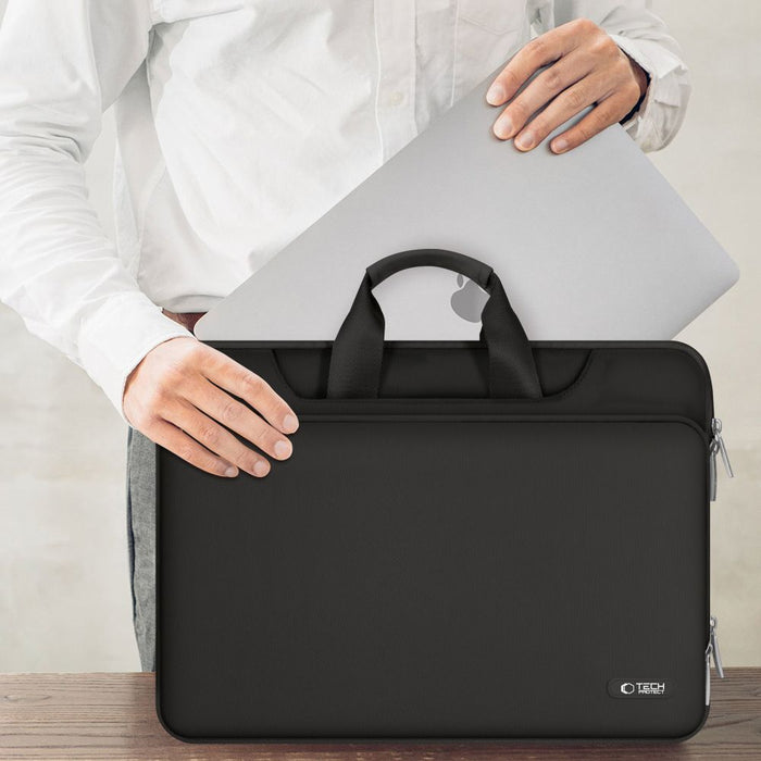 15-16 Tech-Protect Pocket Laptop Bag - Black