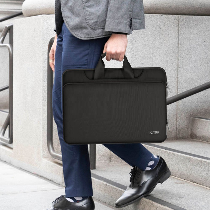 15-16 Tech-Protect Pocket Laptop Bag - Black