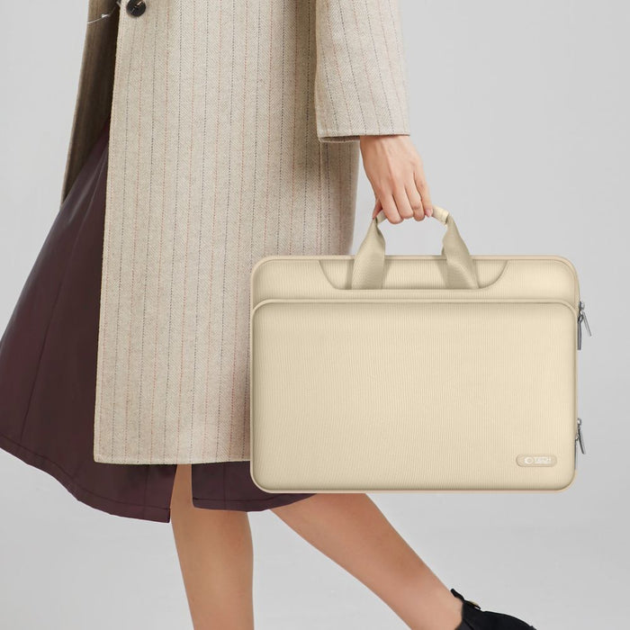 15-16 Tech-Protect Pocket Laptop Bag - Beige