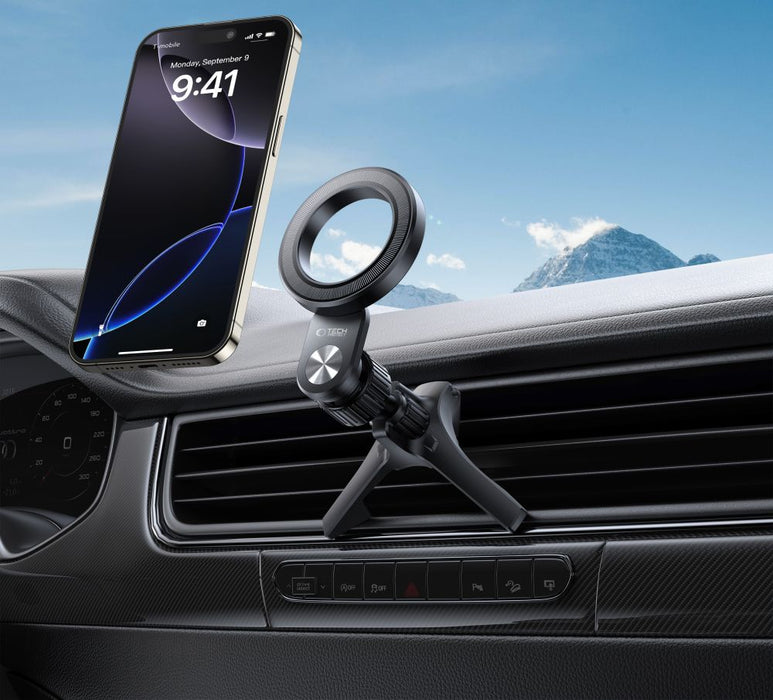 Tech-Protect N53 Car Air Vent Holder with MagSafe Rings - Black