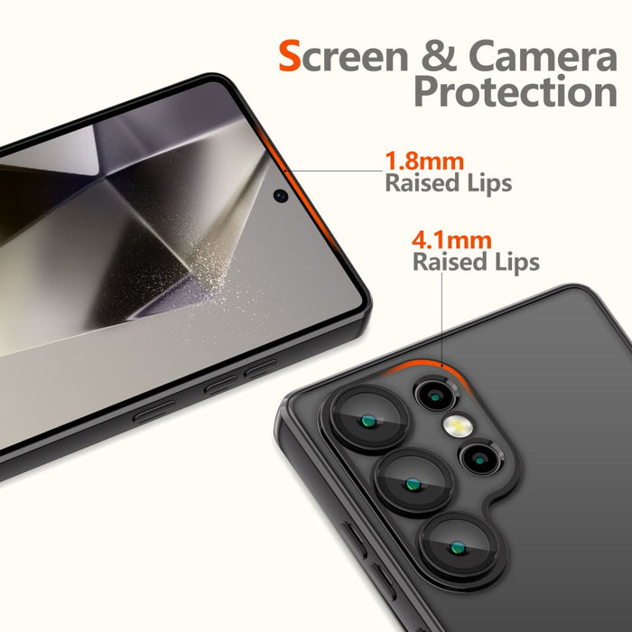 Tech-Protect MagFlex Case for Samsung Galaxy S25 Ultra - Clear Black