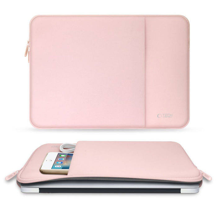 Tech-Protect Neoprene Laptop Case 14" - Pink