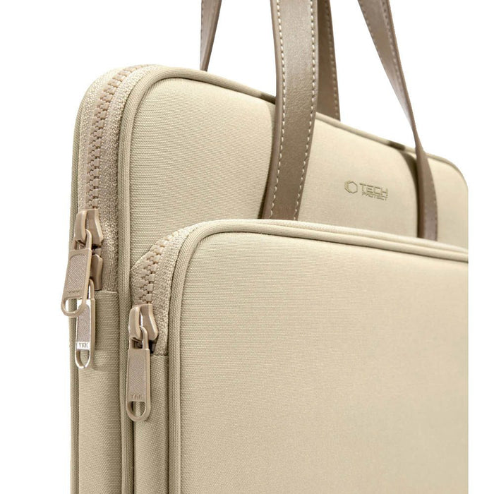 Tech-Protect Carrying Bag for 13-14" Laptop - Beige