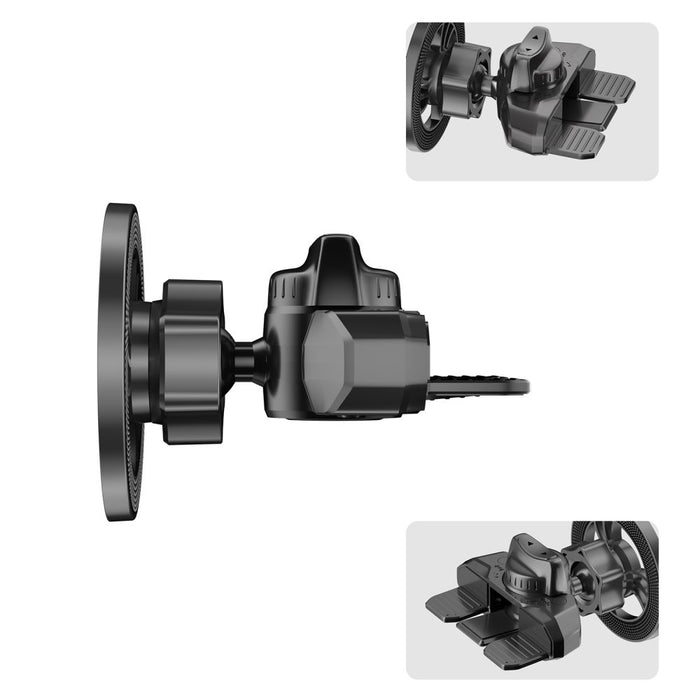 Tech-Protect N56 Magnetic MafSafe Car Holder CD Slot Mount - Black