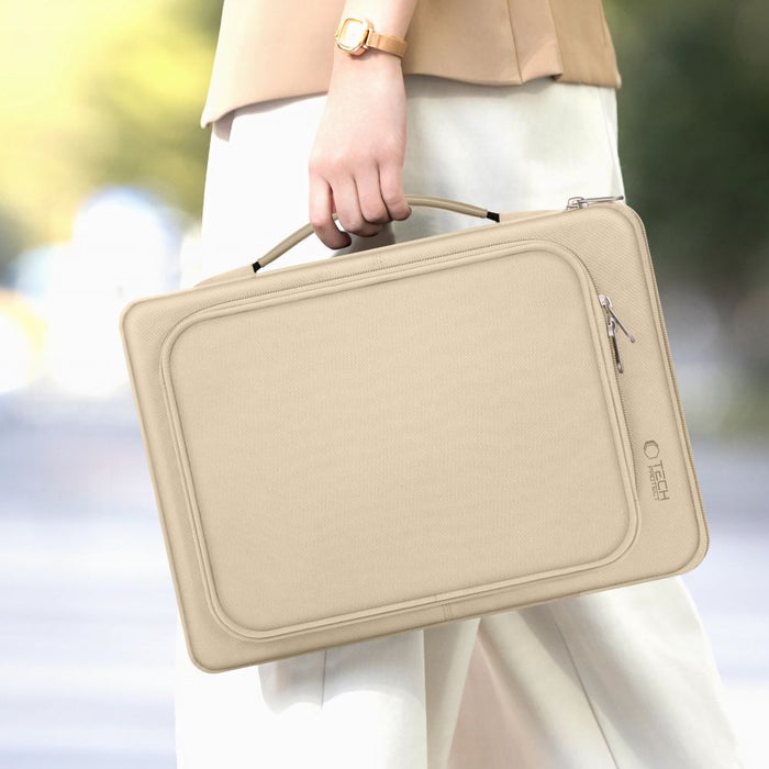 Tech-Protect Basic Bag for 13-14" laptop - beige