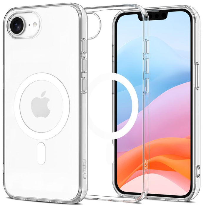 Tech-Protect FlexAir MagSafe Case for iPhone 16e / 17e - Clear
