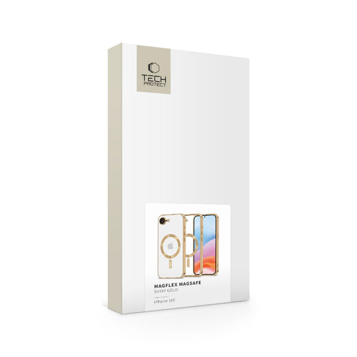 Tech-Protect MagFlex MagSafe Case for iPhone 16e / 17e - Gold