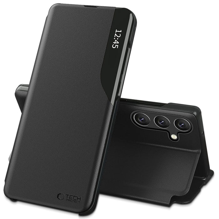 Tech-Protect Smart View Case for Samsung Galaxy A56 5G - Black