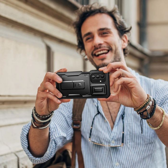 Tech-Protect Kevlar Cam+ Case for Samsung Galaxy A26 5G - Black