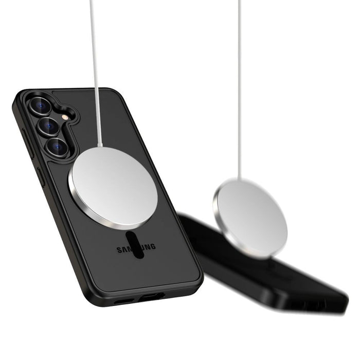 Tech-Protect MagMat MagSafe Case for Samsung Galaxy S25 Edge - Matte Black