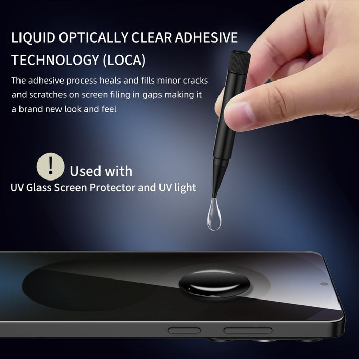 Tech-Protect Glass UV+ 2-pack tempered glass for Motorola Edge 60 Fusion - transparent