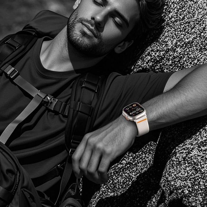 Tech-Protect Nylon Clasp for Apple Watch 44 / 45 / 46 / 49 mm - Gray