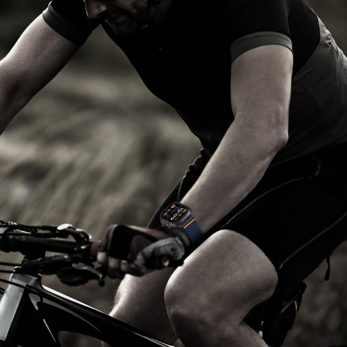 Tech-Protect Nylon Clasp for Apple Watch 44 / 45 / 46 / 49 mm - Navy