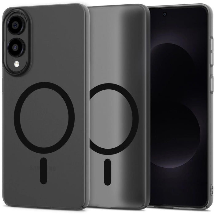 Tech-Protect MagSlim MagSafe case for Samsung Galaxy S25 Edge - matte black