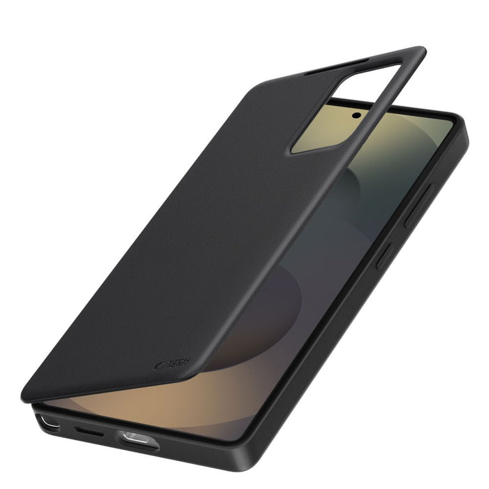Tech-Protect Smart Wallet Case for Samsung Galaxy S25 - Matte Black