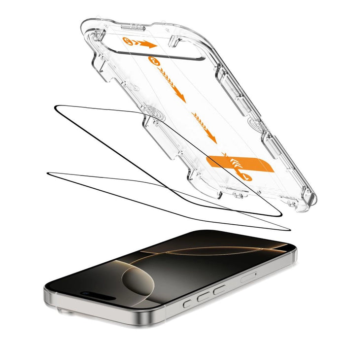 Tech-Protect Quick Set+ 2-pack tempered glass for iPhone 16 Pro Max