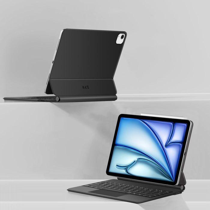 Tech-Protect Smartcase Magnetic with Keyboard for iPad Air 10.9” (2020/2022) / 11” (2024/2025/2026) - Black