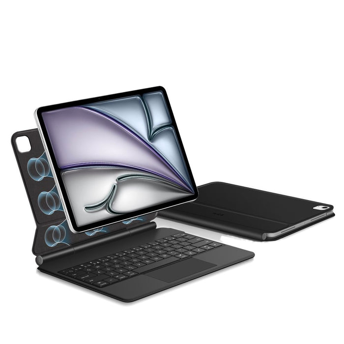 Tech-Protect Smartcase Magnetic with Keyboard for iPad Pro 12.9” (2020 /2021/2022) / 13” (2024/2025/2026) - Black