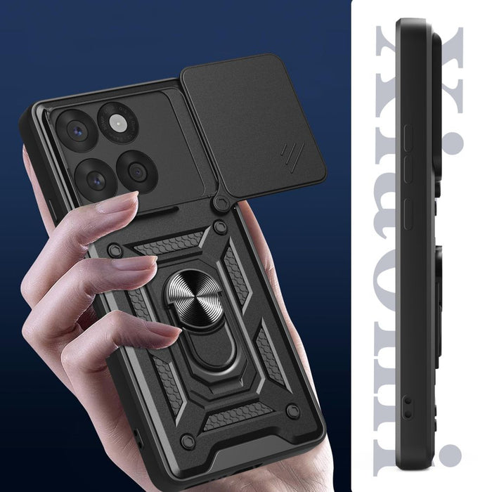 Tech-Protect CamShield Pro case for Motorola Edge 60 Fusion - black