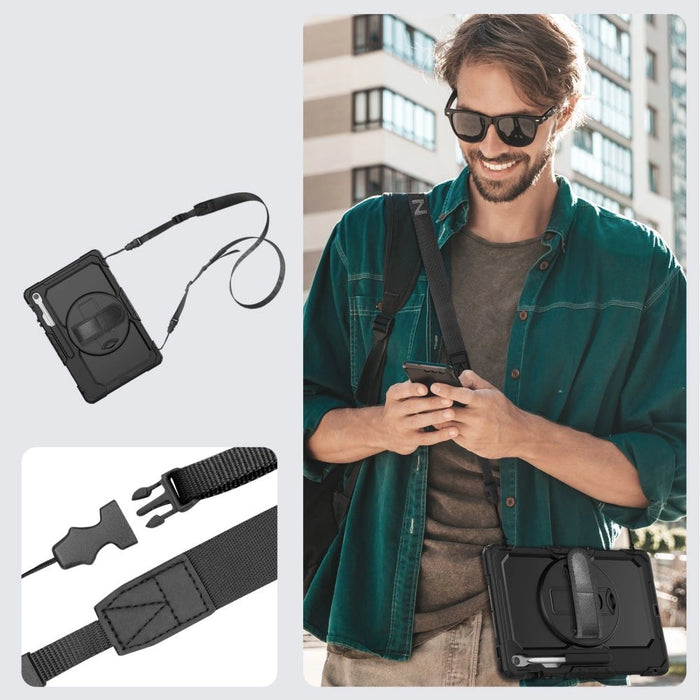 Tech-Protect Solid Case for Samsung Galaxy Tab S10 FE+ - Black